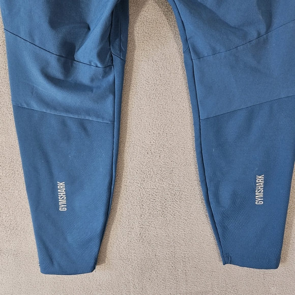 GymShark Athletic Fit Running Training Pants Womens Medium Teal - Picture 8 of 10